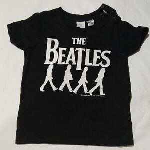 The Beatles Black Kids T-Shirt